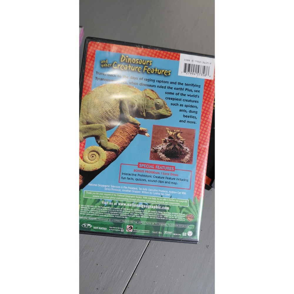 collection five educational media National Geographic Really Wild Animal Dvd Set - Picture 10 of 11